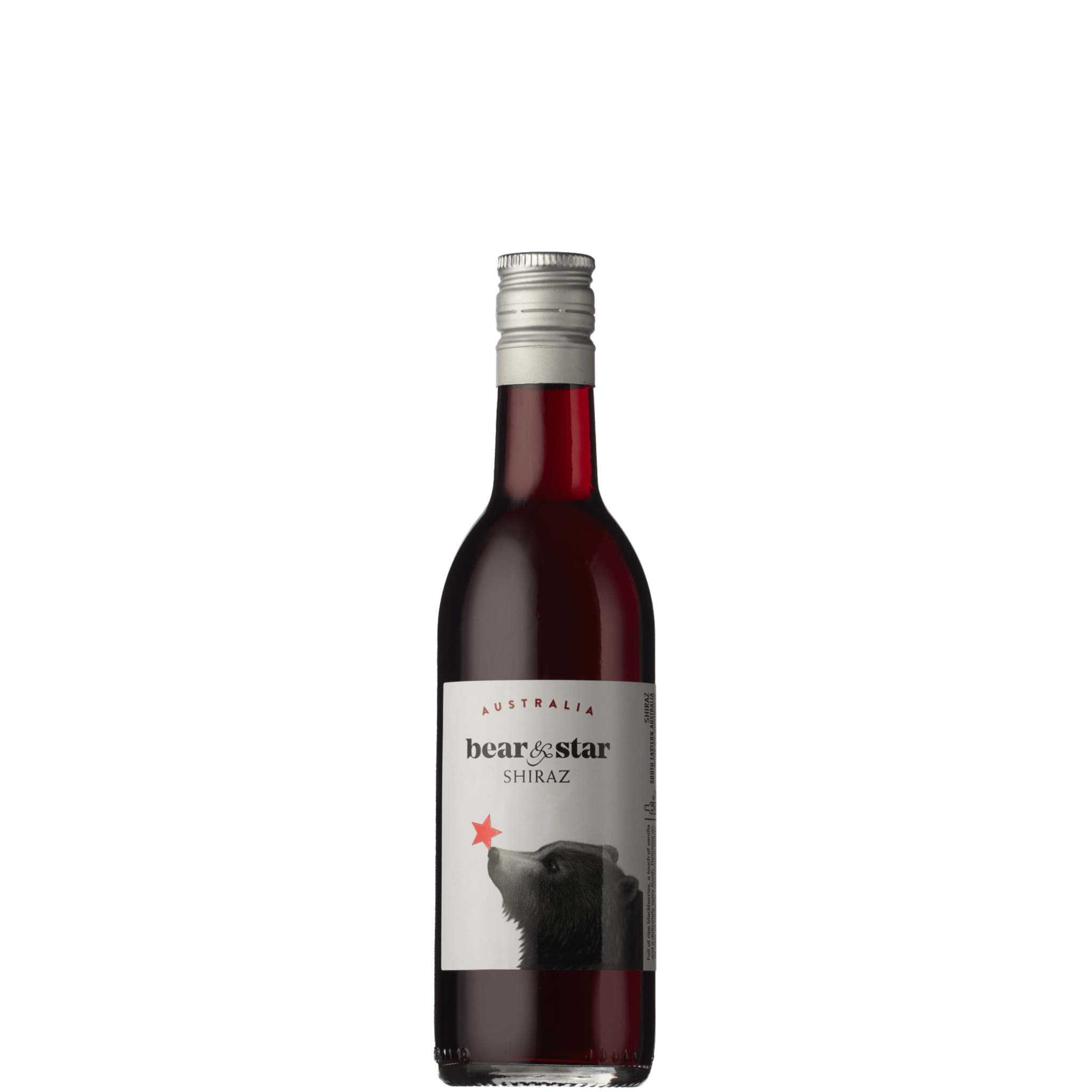 187ml Bear & Star Shiraz – Fountainhall Wines