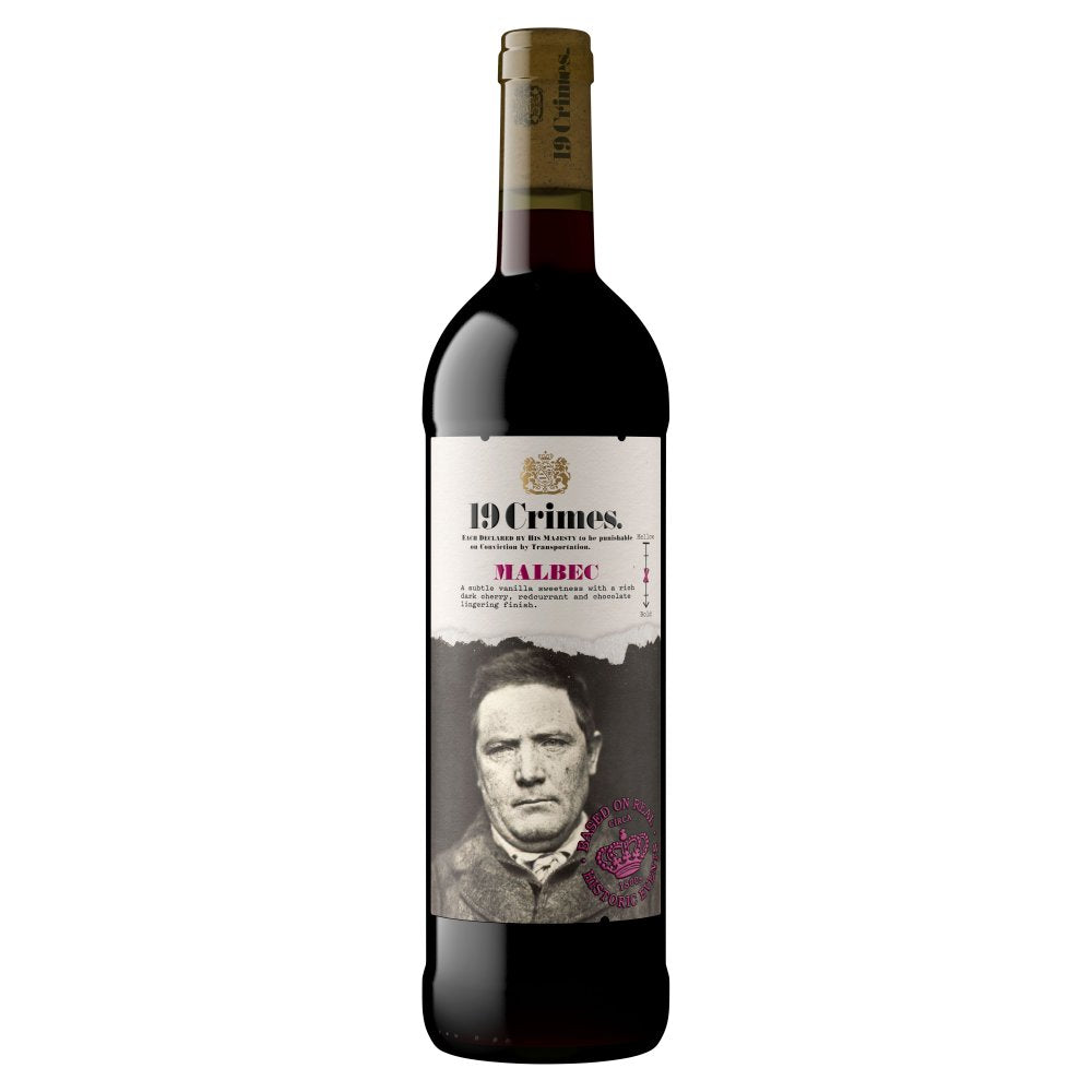 19 Crimes Malbec-Red Wine-Fountainhall Wines