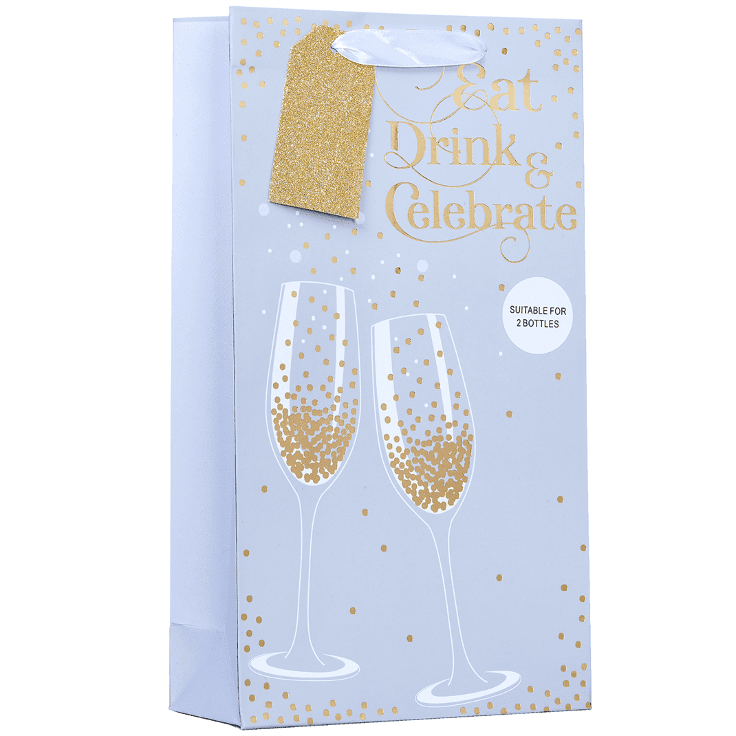 2 Bottle Gift Bag-Gift Bags / Gift Boxes-Fountainhall Wines