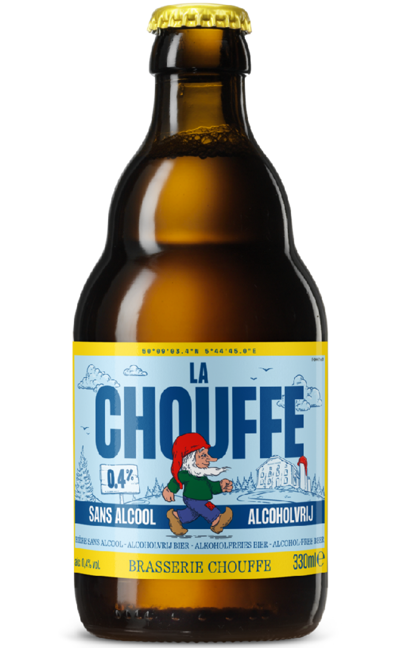 Brasserie d'Achouffe La Chouffe 0.0% - Alcohol-Free Blond Beer 330ml