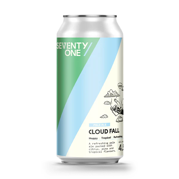 71 Brewing Cloud Fall - Pale Ale 440ml Can-Scottish Beers-Fountainhall Wines