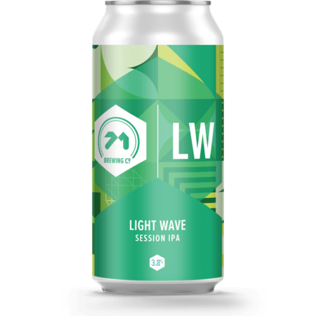 71 Brewing Light Wave - Session IPA 440ml Can-Scottish Beers-Fountainhall Wines