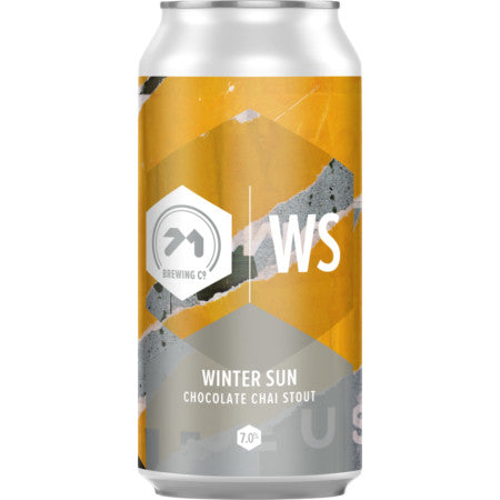 71 Brewing Winter Sun - Chocolate Chai Stout 440ml Can-Scottish Beers-Fountainhall Wines