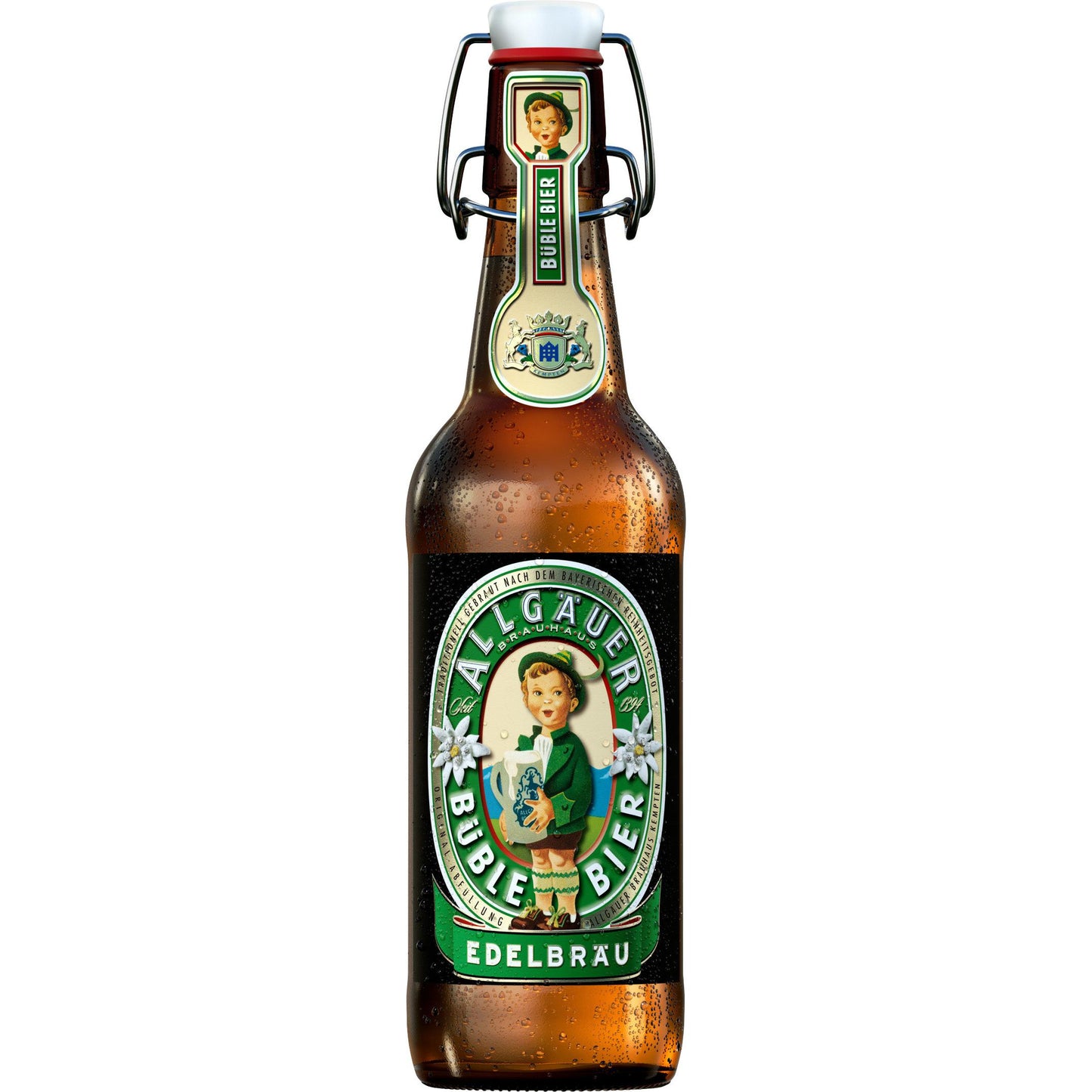 Allgauer Brauhaus Büble Bier Edelbrau 500ml-World Beer-Fountainhall Wines