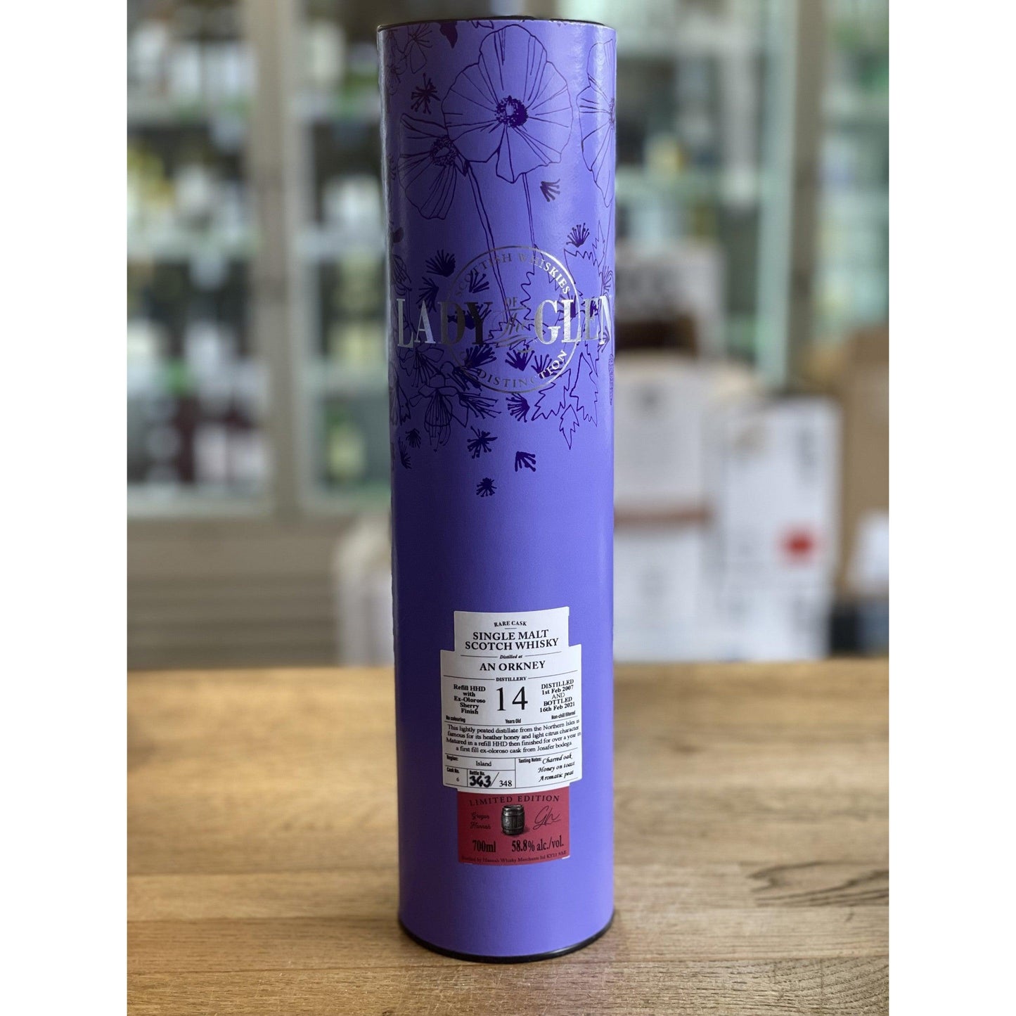 An Orkney 14 Year Old Hogshead With Ex-Oloroso Finish #6 - Lady Of The Glen (Hannah Whisky Merchants) - Single Malt Scotch Whisky-Single Malt Scotch Whisky-Fountainhall Wines