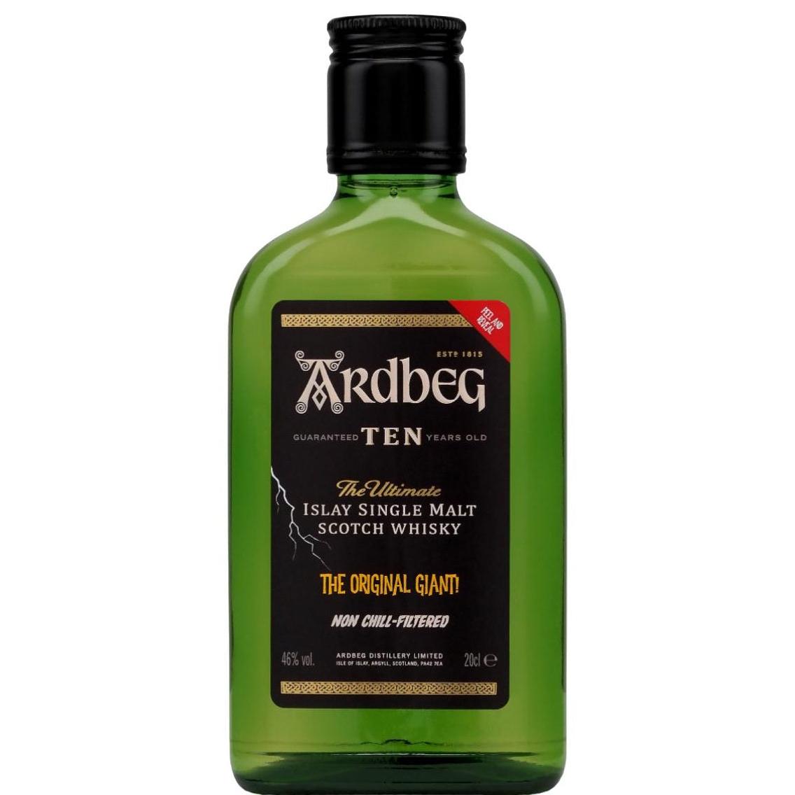 Ardbeg 10 Year Old 20cl - Single Malt Scotch Whisky-Single Malt Scotch Whisky-Fountainhall Wines