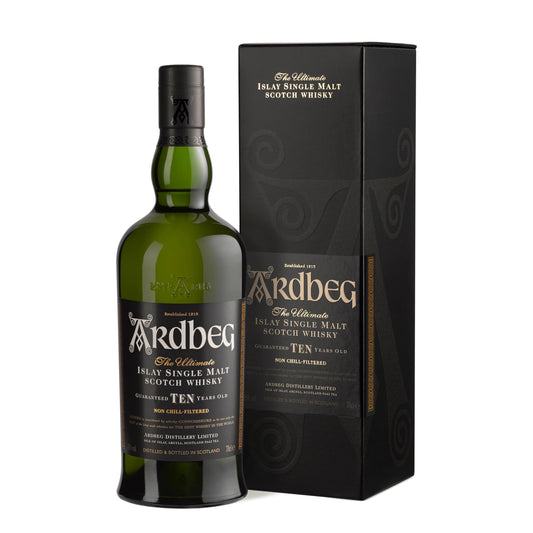 Ardbeg 10 Year Old - Single Malt Scotch Whisky-Single Malt Scotch Whisky-5010494195286-Fountainhall Wines