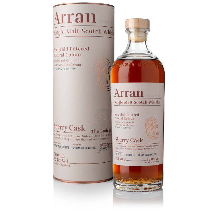 Arran Bodega Sherry Cask Finish - Single Malt Scotch Whisky-Single Malt Scotch Whisky-Fountainhall Wines