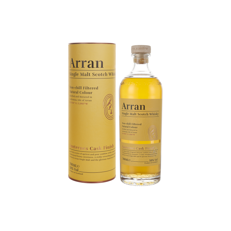 Arran Sauternes Cask Finish (Limited Expression) - Single Malt Scotch Whisky-Single Malt Scotch Whisky-Fountainhall Wines