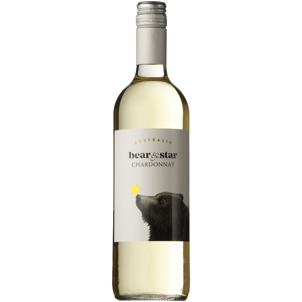 Bear & Star Chardonnay 75cl-Single Serve Wine-Fountainhall Wines