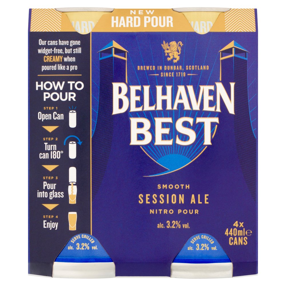 Belhaven Best Smooth Session Ale 4x440ml-Scottish Beers-Fountainhall Wines