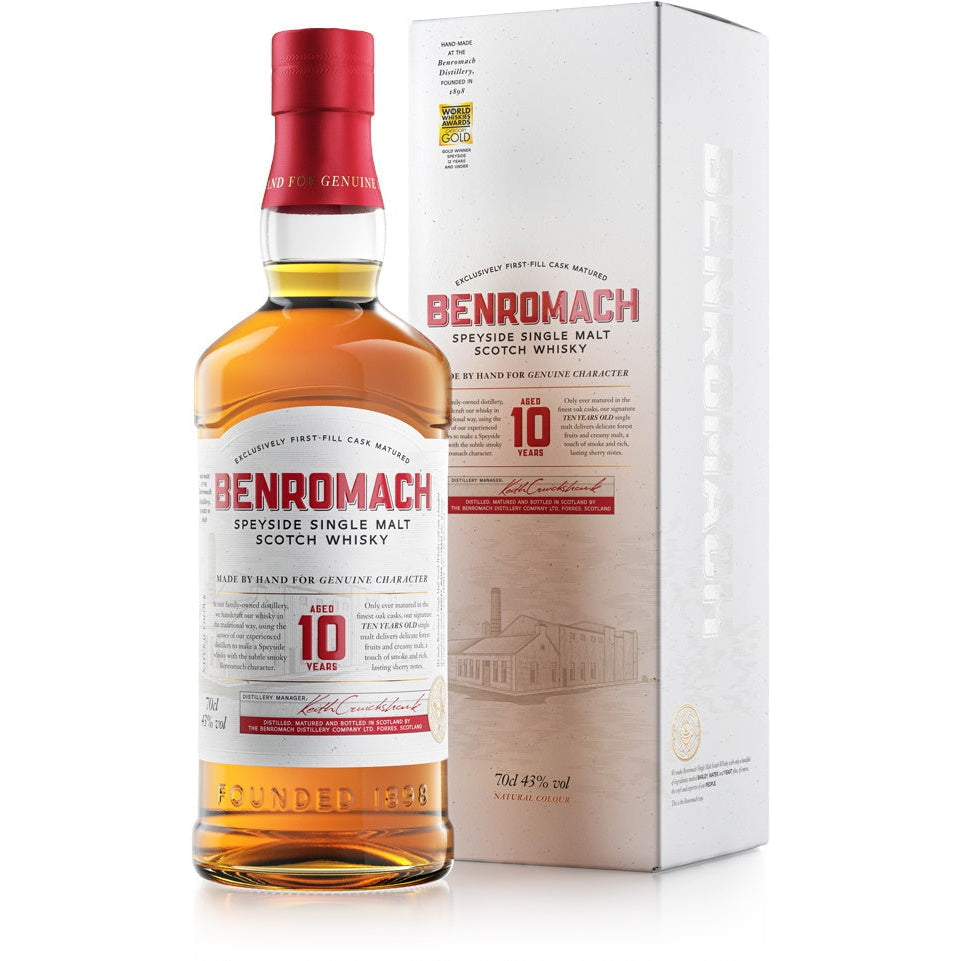 Benromach 10 Year Old - Single Malt Scotch Whisky-Single Malt Scotch Whisky-Fountainhall Wines