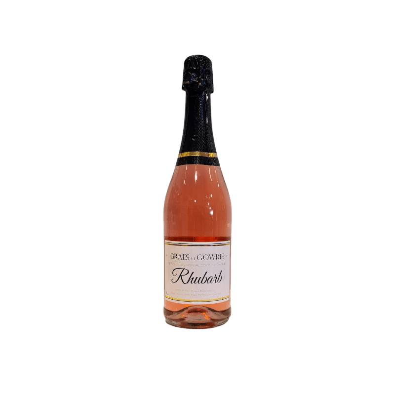 Braes O'Gowrie Sparkling Non Alcoholic Rhubarb-Sparkling Wine-Fountainhall Wines