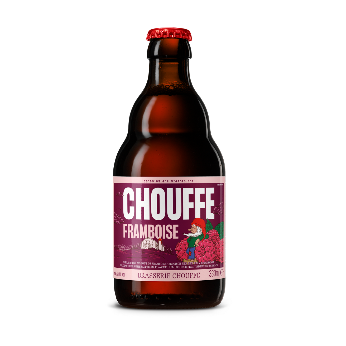 Brasserie d'Achouffe Framboise Chouffe - Raspberry Flavoured Beer 330ml-World Beer-Fountainhall Wines