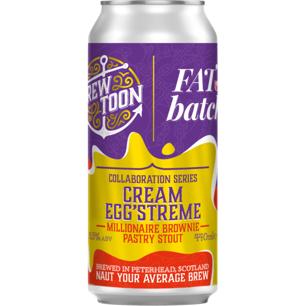 Brew Toon Cream Egg'Streme - Stout 440ml Can-Scottish Beers-Fountainhall Wines