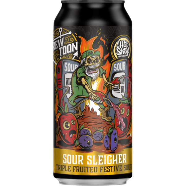 Brew Toon Sour Sleigher - Sour 440ml-Scottish Beers-Fountainhall Wines