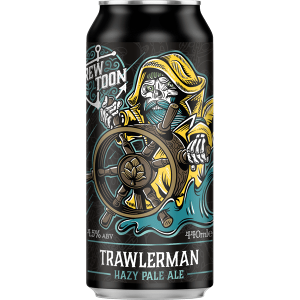 Brew Toon Trawlerman - Hazy Pale Ale-Scottish Beers-Fountainhall Wines
