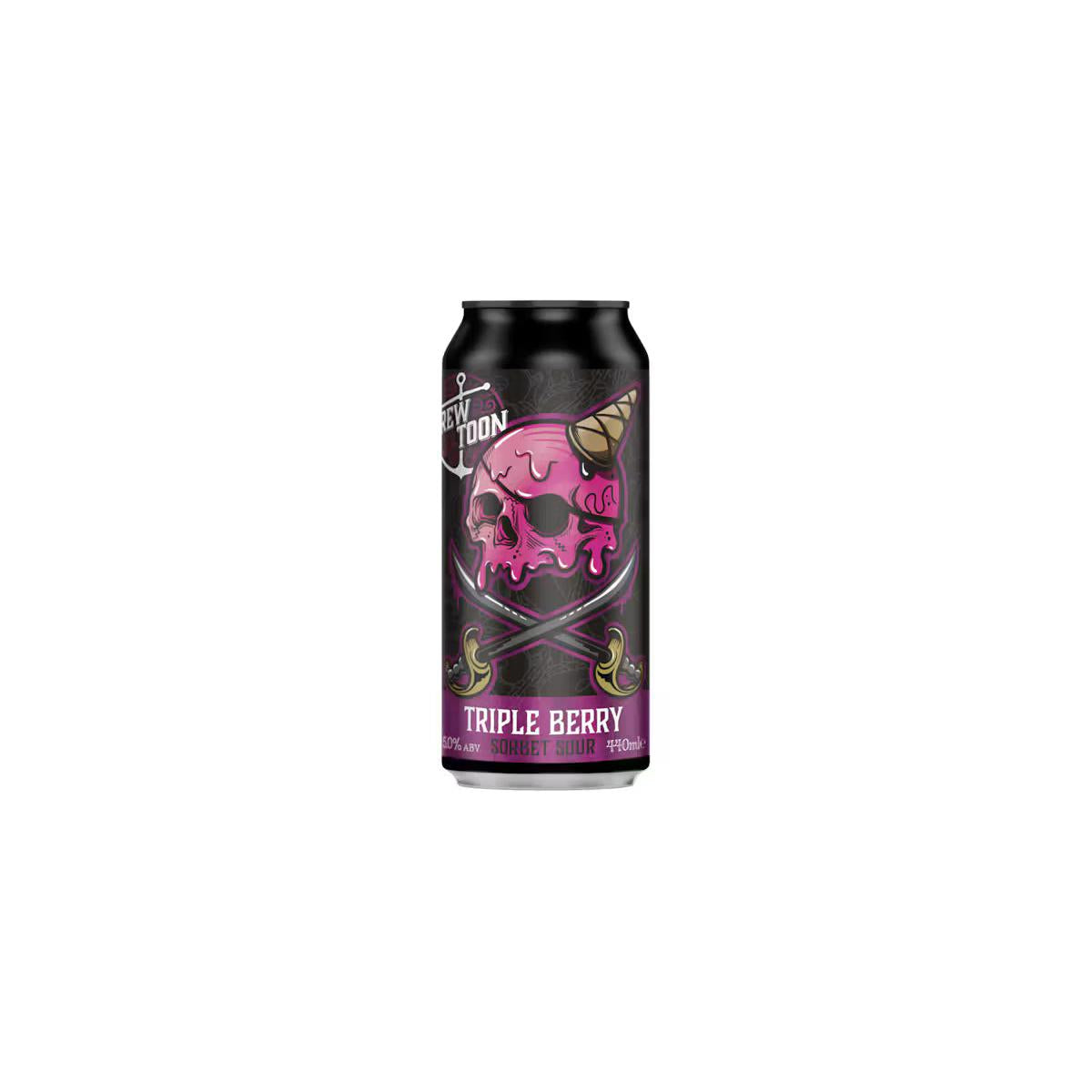 Brew Toon Triple Berry - Sorbet Sour 440ml Can-Scottish Beers-Fountainhall Wines