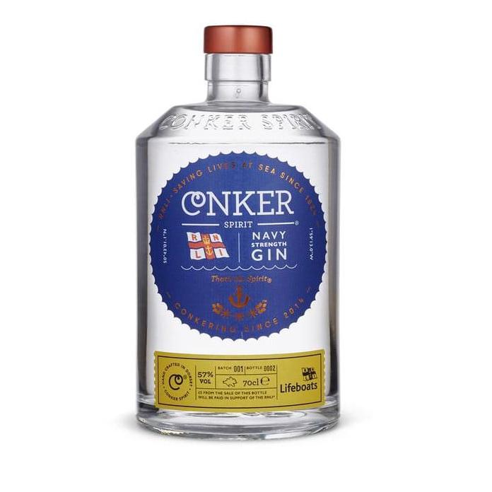 Conker Spirit RNLI Navy Strength Gin-Gin-Fountainhall Wines