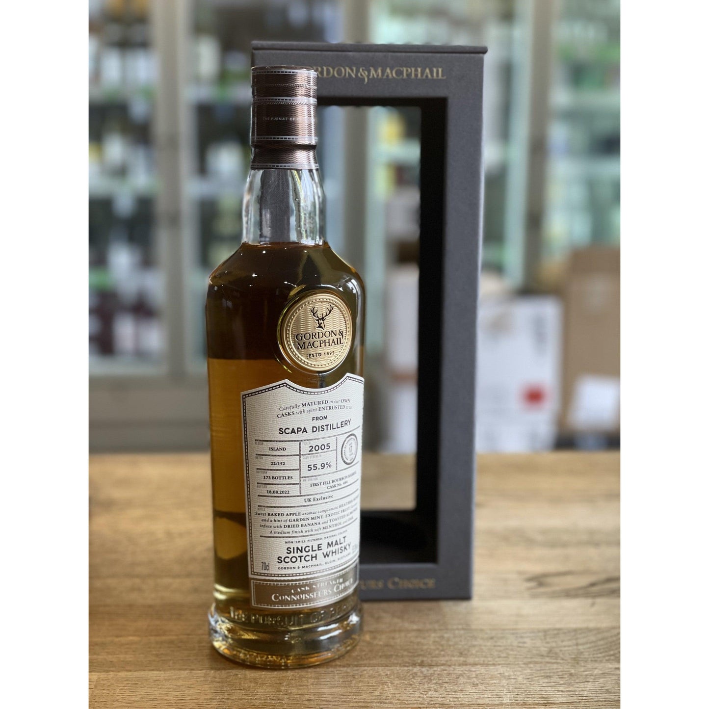 Connoisseurs Choice Scapa 2005 55.9% Cask (Gordon & MacPhail) - Single Malt Scotch Whisky-Single Malt Scotch Whisky-Fountainhall Wines