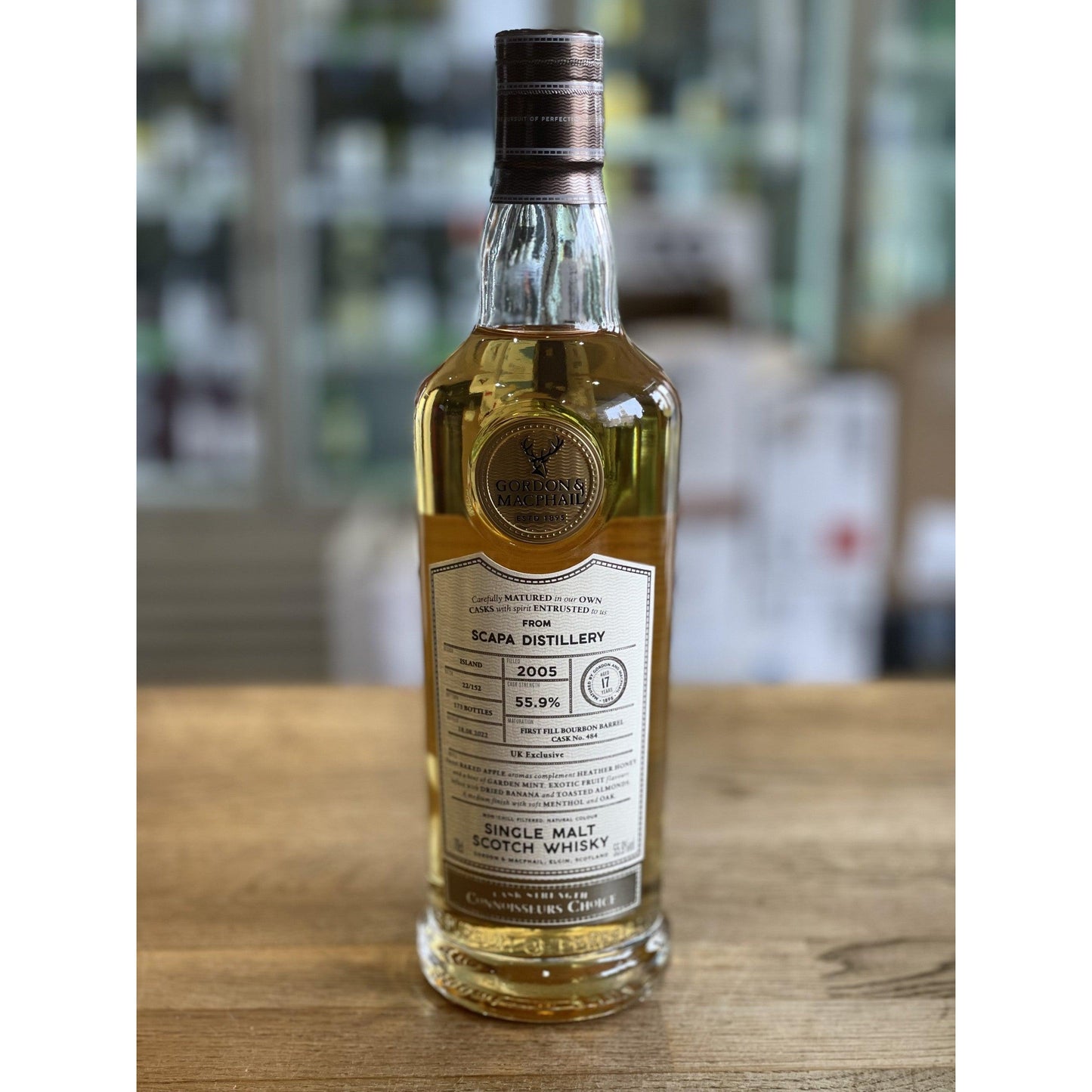 Connoisseurs Choice Scapa 2005 55.9% Cask (Gordon & MacPhail) - Single Malt Scotch Whisky-Single Malt Scotch Whisky-Fountainhall Wines