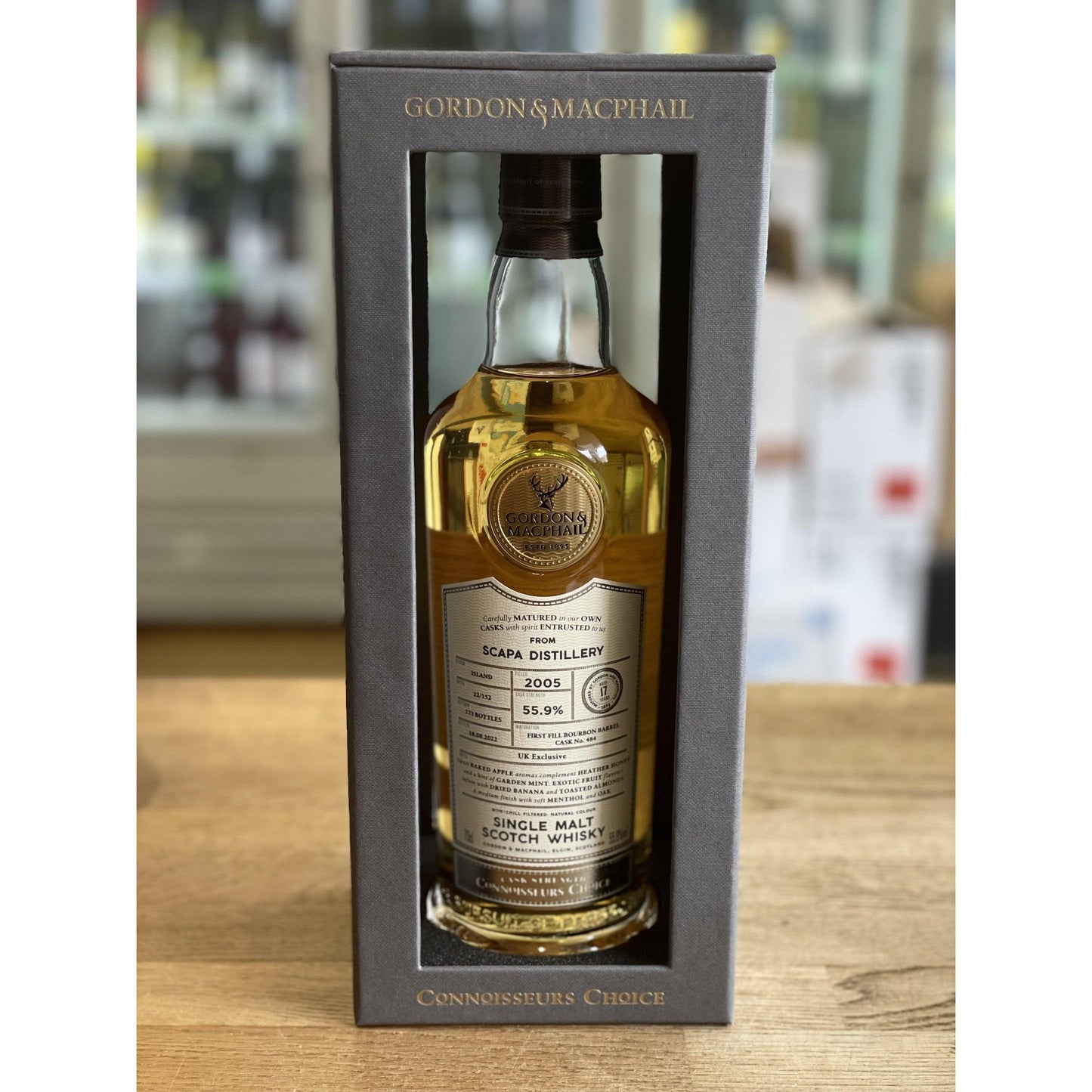 Connoisseurs Choice Scapa 2005 55.9% Cask (Gordon & MacPhail) - Single Malt Scotch Whisky-Single Malt Scotch Whisky-Fountainhall Wines
