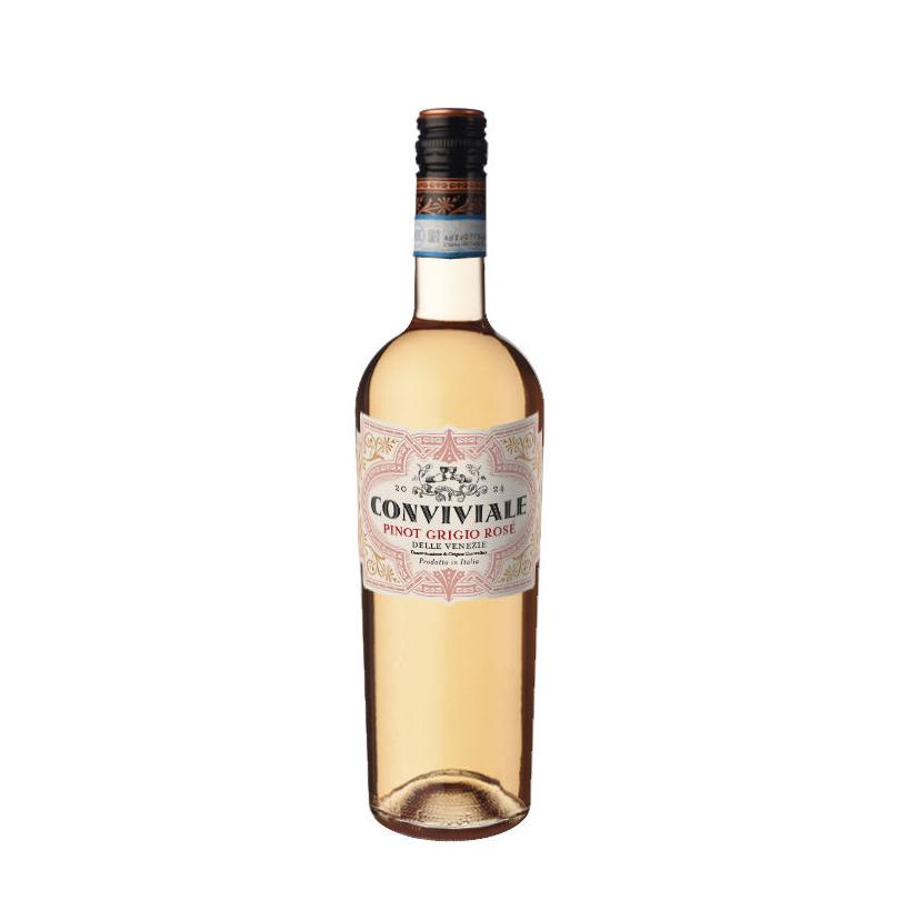 Conviviale Pinot Grigio Rosé, Delle Venezie DOC-Rose Wine-Fountainhall Wines