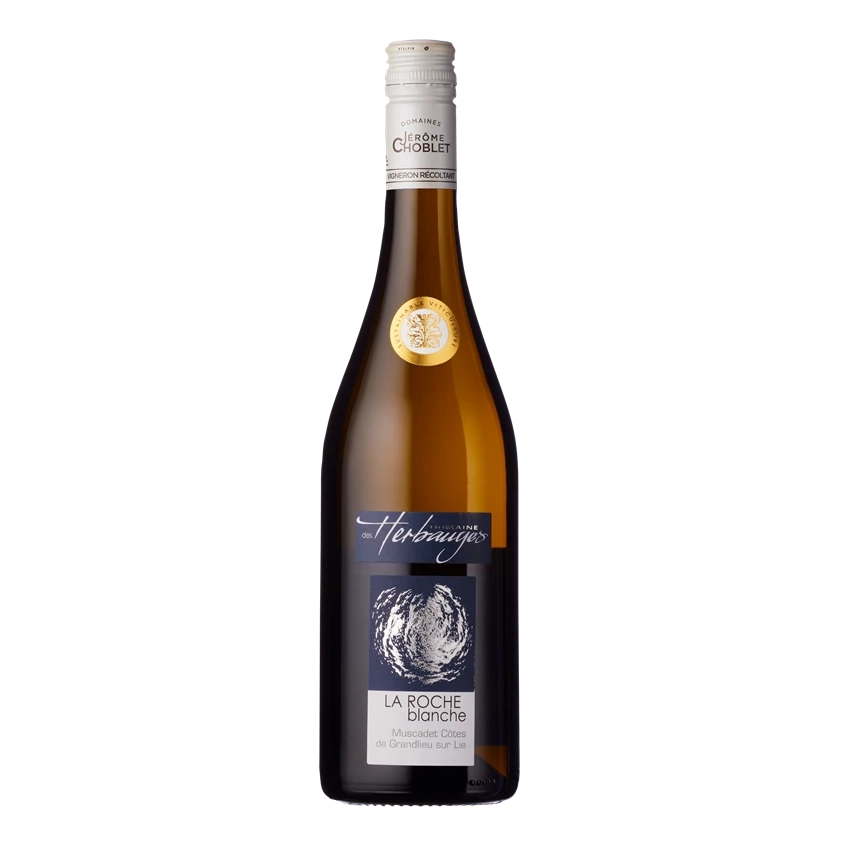 Domaine des Herbauges Muscadet Sur Lie Côtes de Grandlieu, La Roche Blanche-White Wine-Fountainhall Wines