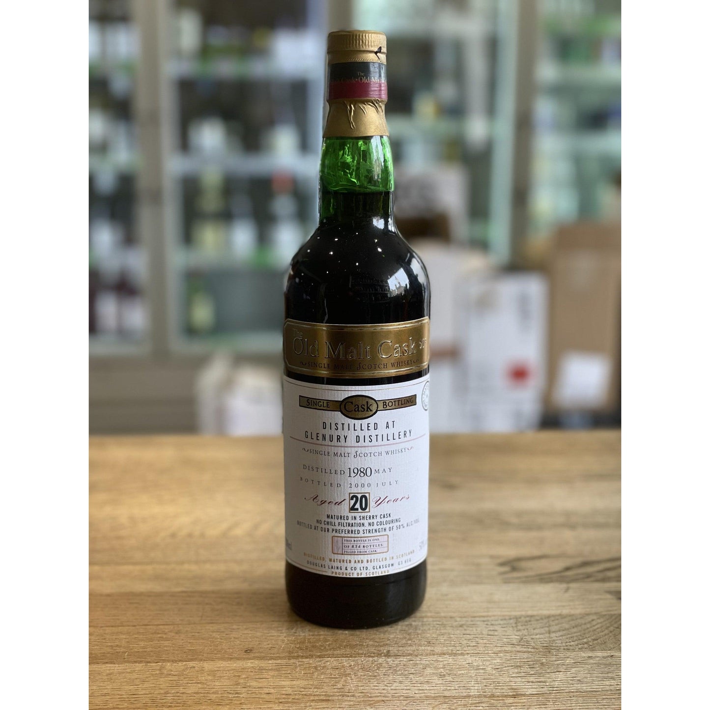 Douglas Laing Old Malt Cask Glenury Distillery 20 Year Old - Single Malt Scotch Whisky-Single Malt Scotch Whisky-Fountainhall Wines