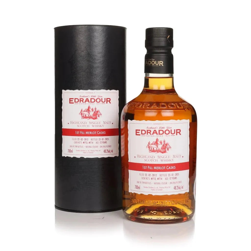 Edradour 12 Year Old - 1st Fill Merlot Casks Michael Eppan - Single Malt Scotch Whisky-Single Malt Scotch Whisky-Fountainhall Wines