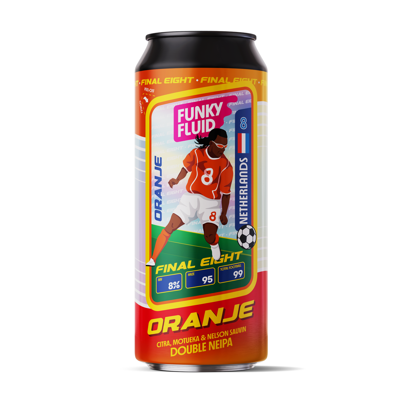 Funky Fluid Oranje 500ml Can