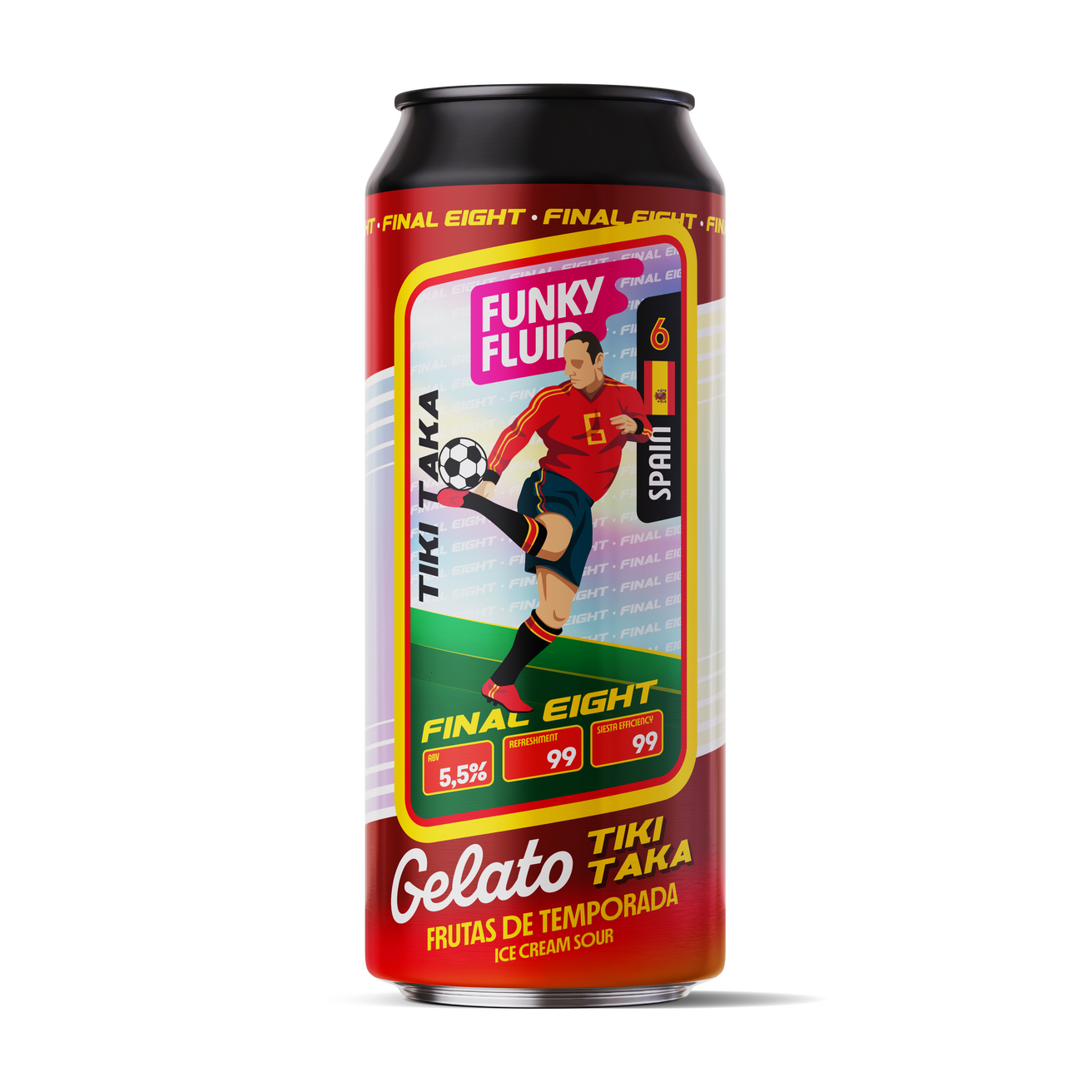 Funky Fluid Gelato: Tiki Taka 500ml Can