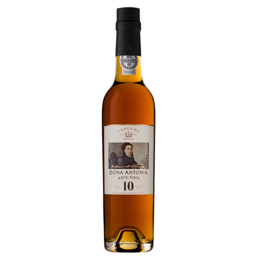 Ferreira, `Dona Antónia` 10-Year-Old White Port In Gift Tube 37.5cl-Port-Fountainhall Wines