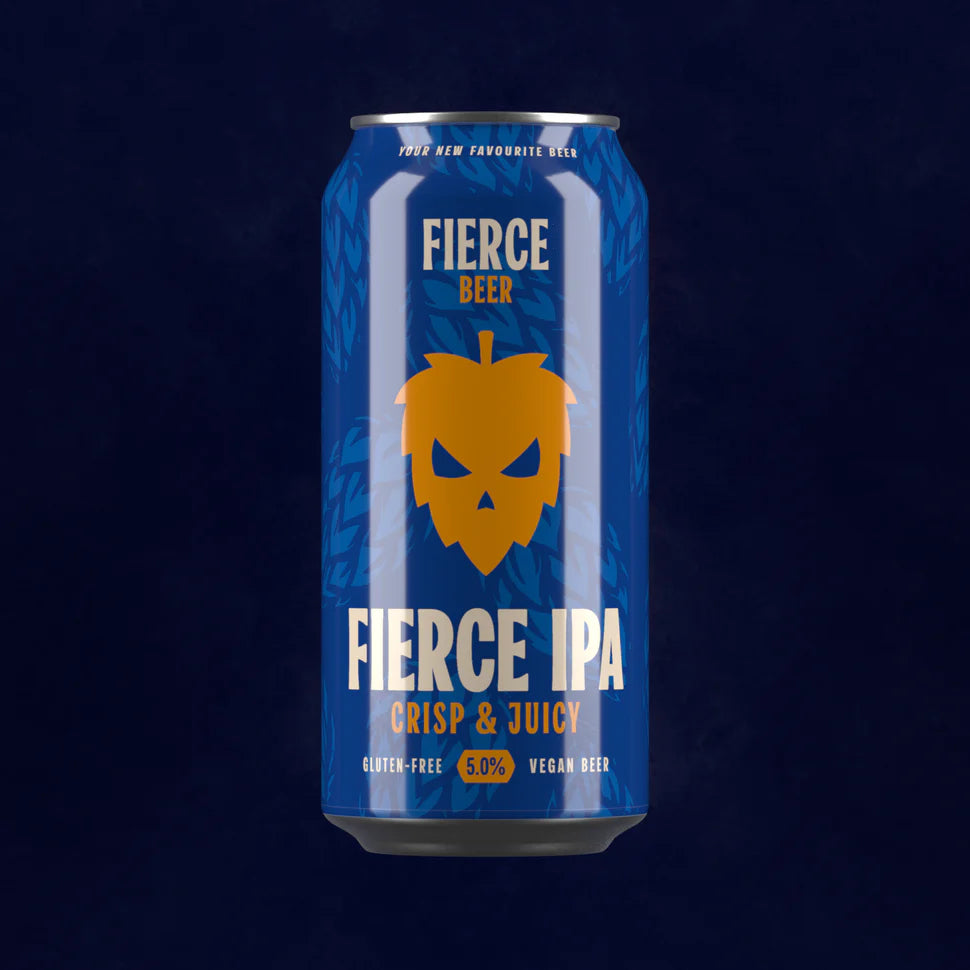 Fierce IPA India Pale Ale - 440ml Can - Gluten Free-Scottish Beers-Fountainhall Wines