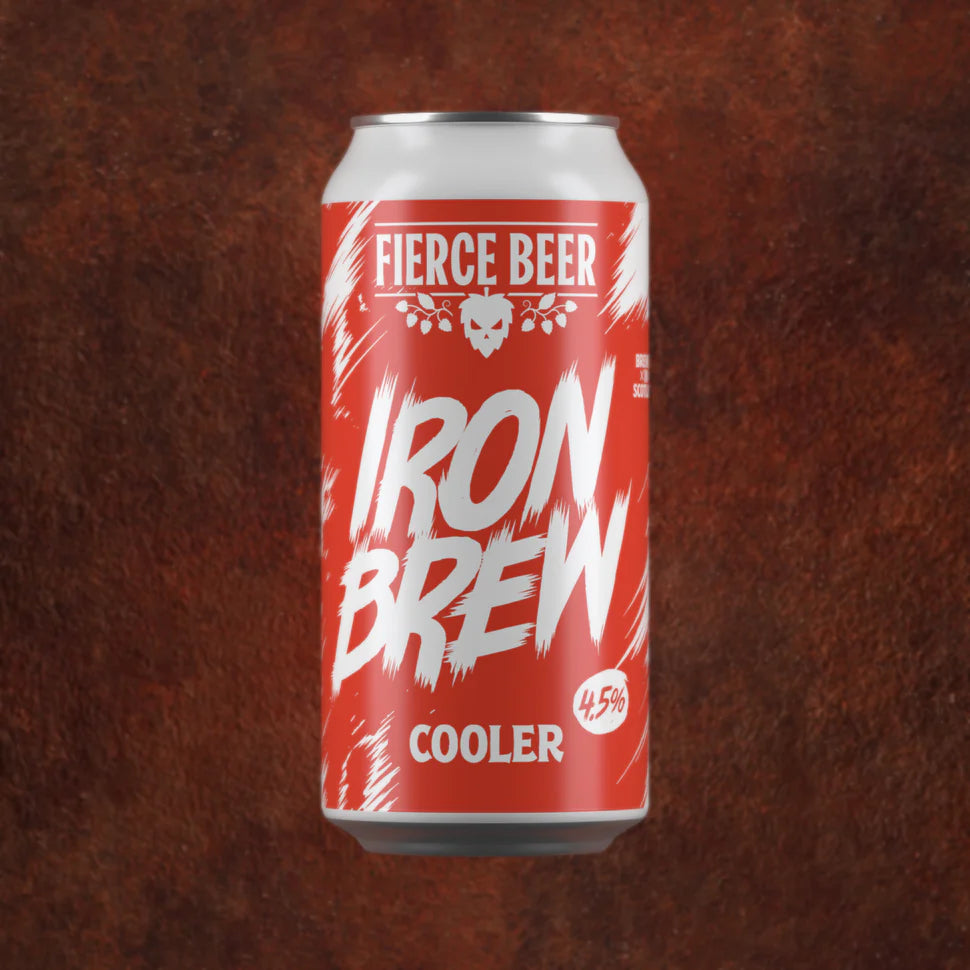 Fierce Iron Brew 440ml Beer Cooler-Scottish Beers-Fountainhall Wines