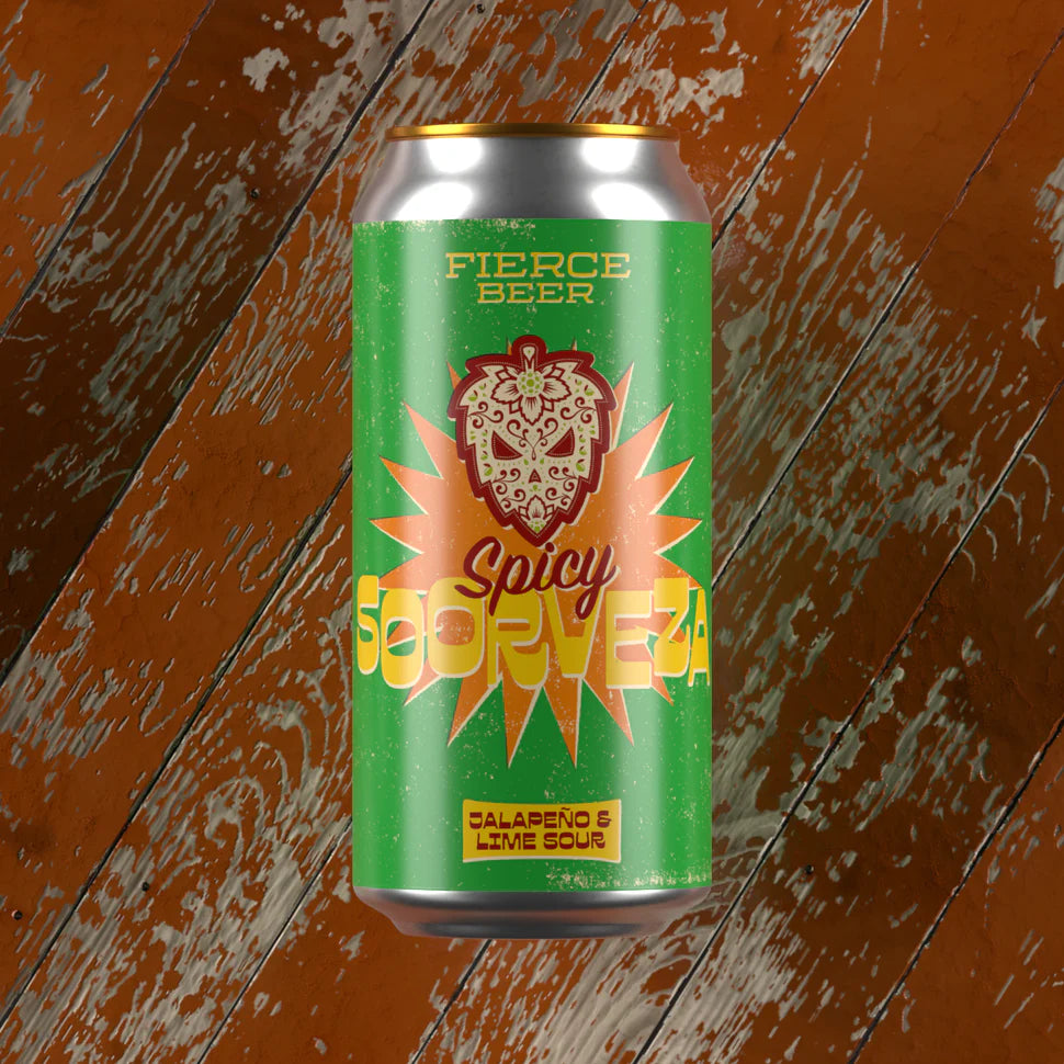 Fierce Spicy Soorveza 440ml Can-Scottish Beers-Fountainhall Wines