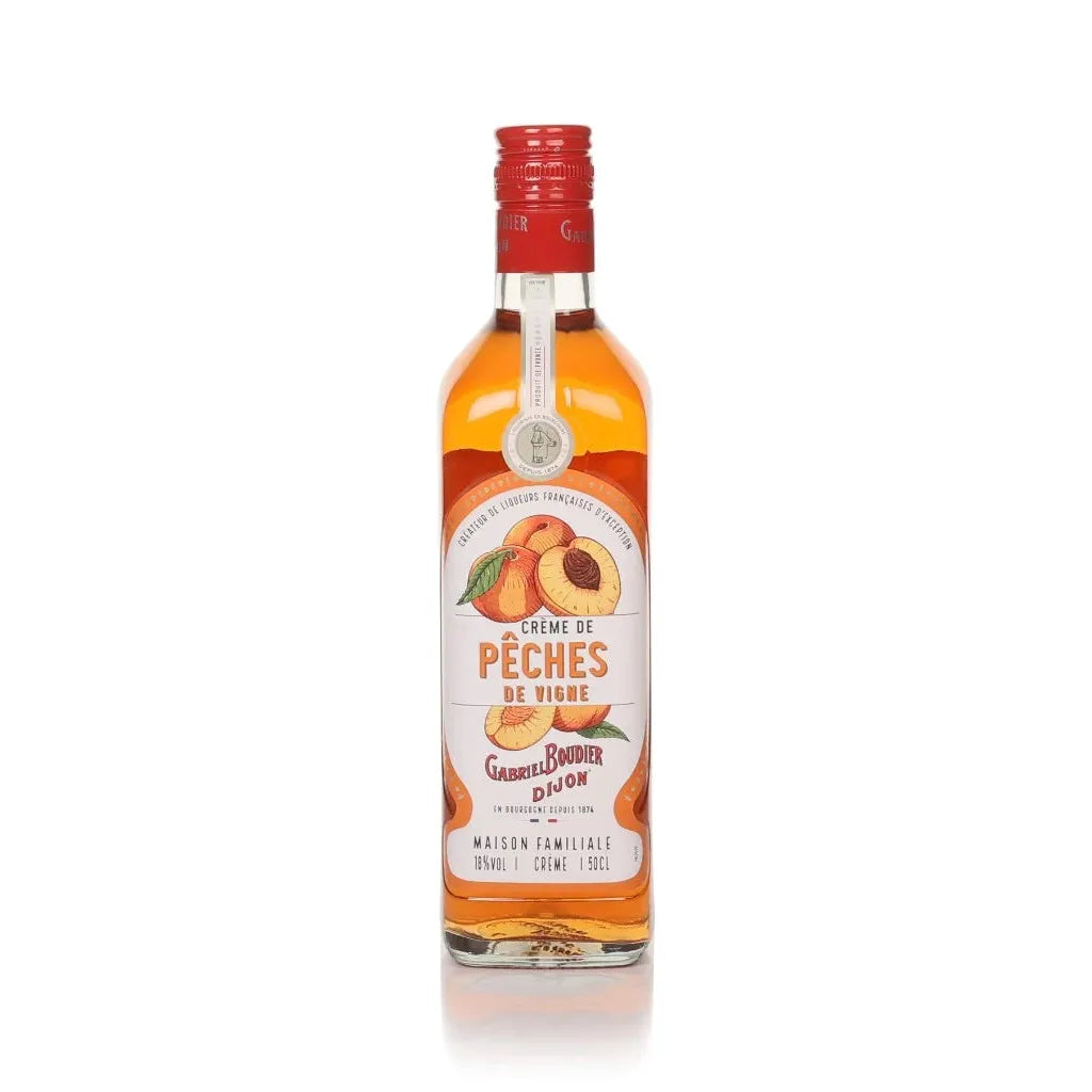 Gabriel Boudier Creme de Peches 50cl - Peach Liqueur-Liqueurs-Fountainhall Wines