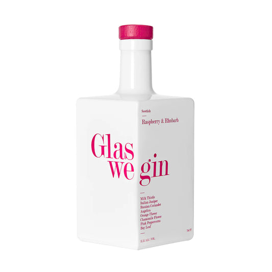 Glaswegin Raspberry & Rhubarb Gin 70cl-Gin-Fountainhall Wines