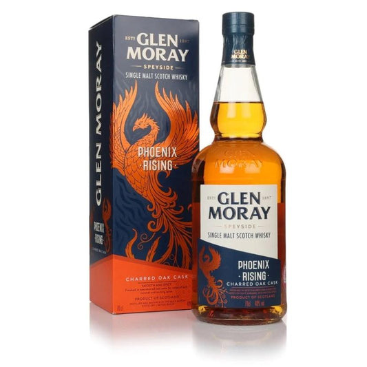Glen Moray Phoenix Rising - Charred Oak Cask - Single Malt Scotch Whisky-Single Malt Scotch Whisky-Fountainhall Wines