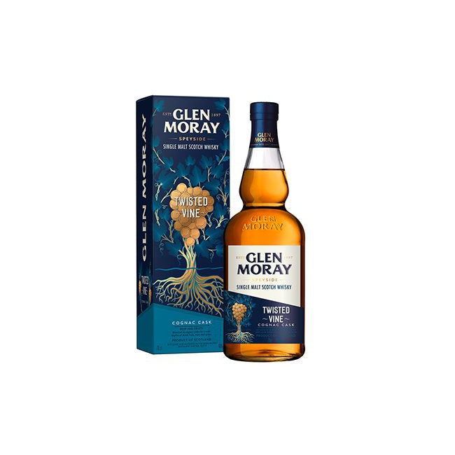 Glen Moray Twisted Vine - Cognac Cask - Single Malt Scotch Whisky-Single Malt Scotch Whisky-Fountainhall Wines
