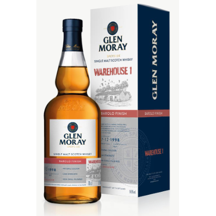 Glen Moray Warehouse 1 Barolo Finish 1998 52.9% (UK Exclusive) - Single Malt Scotch Whisky-Single Malt Scotch Whisky-Fountainhall Wines