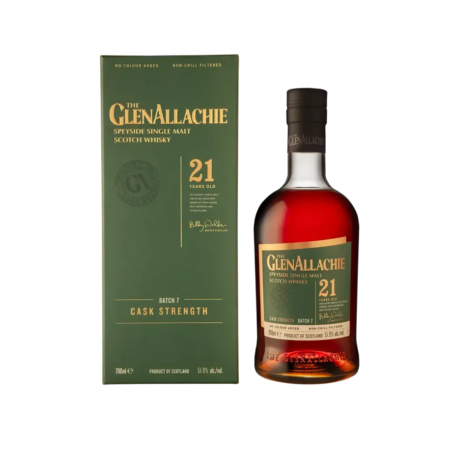 GlenAllachie 21 Year Old Batch 7 - Single Malt Scotch Whisky-Single Malt Scotch Whisky-Fountainhall Wines