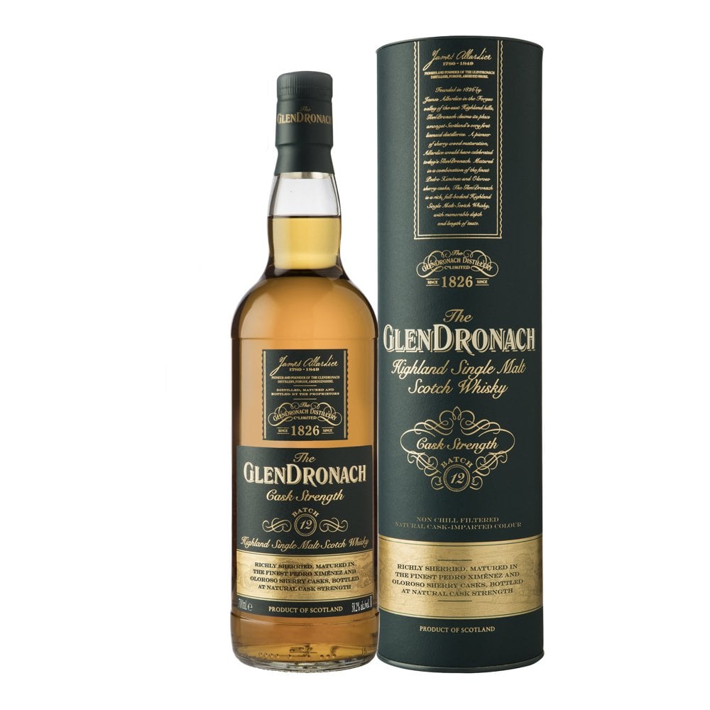 GlenDronach Cask Strength Batch 12 - Single Malt Scotch Whisky-Single Malt Scotch Whisky-Fountainhall Wines