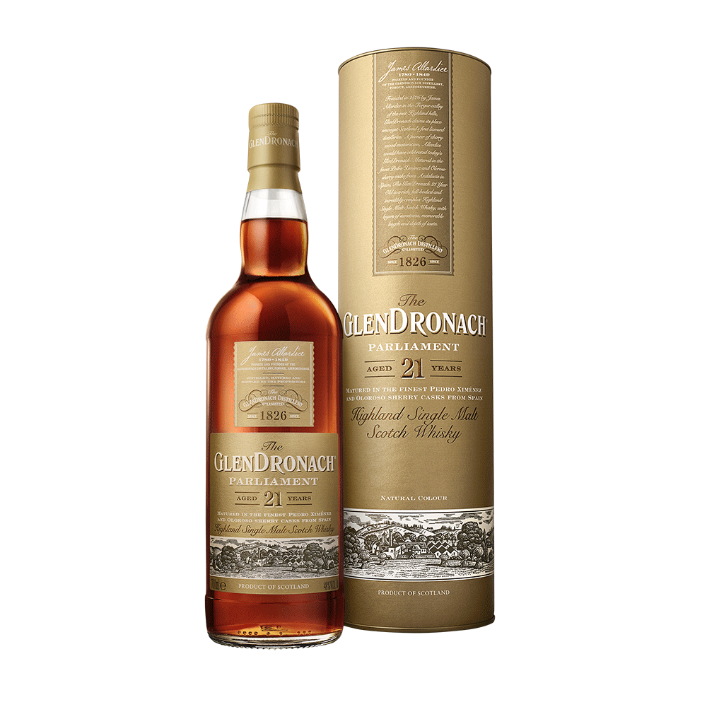 GlenDronach Parliament 21 Year Old - Single Malt Scotch Whisky-Single Malt Scotch Whisky-Fountainhall Wines