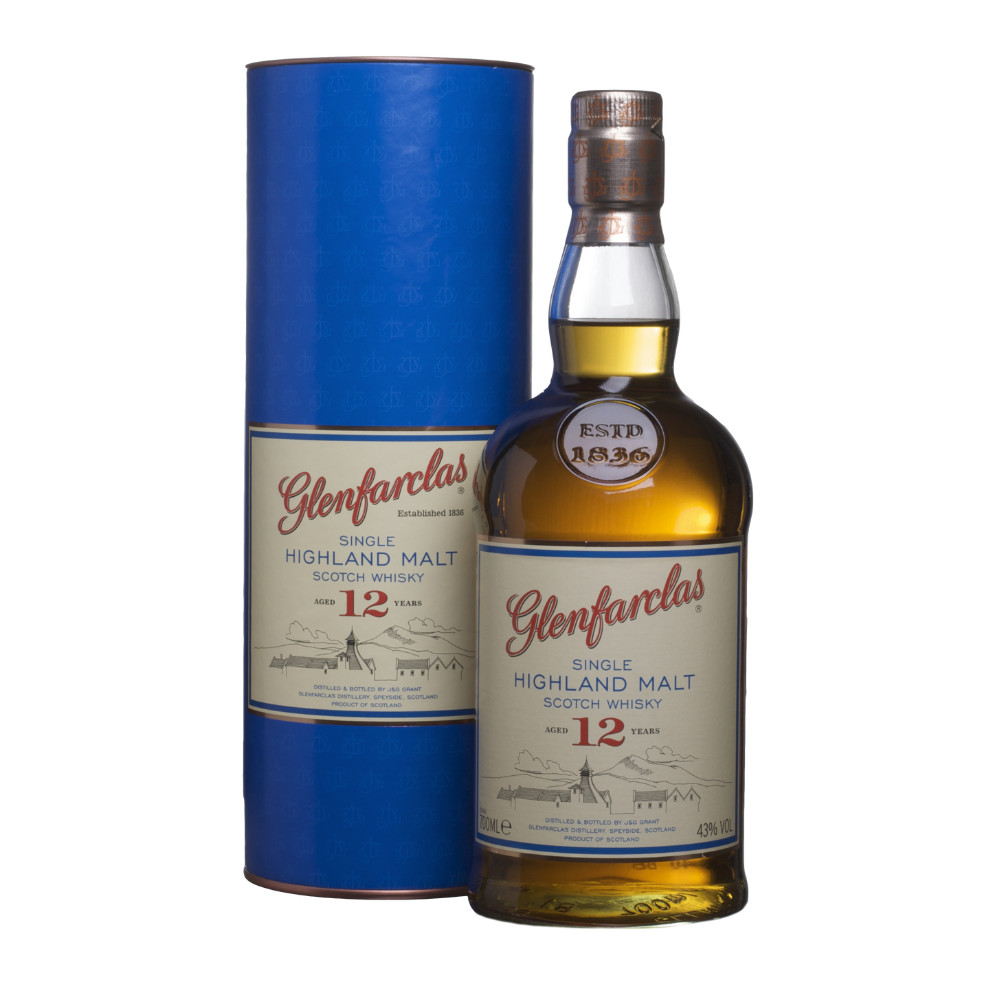 Glenfarclas 12 Year Old - Single Malt Scotch Whisky-Single Malt Scotch Whisky-Fountainhall Wines