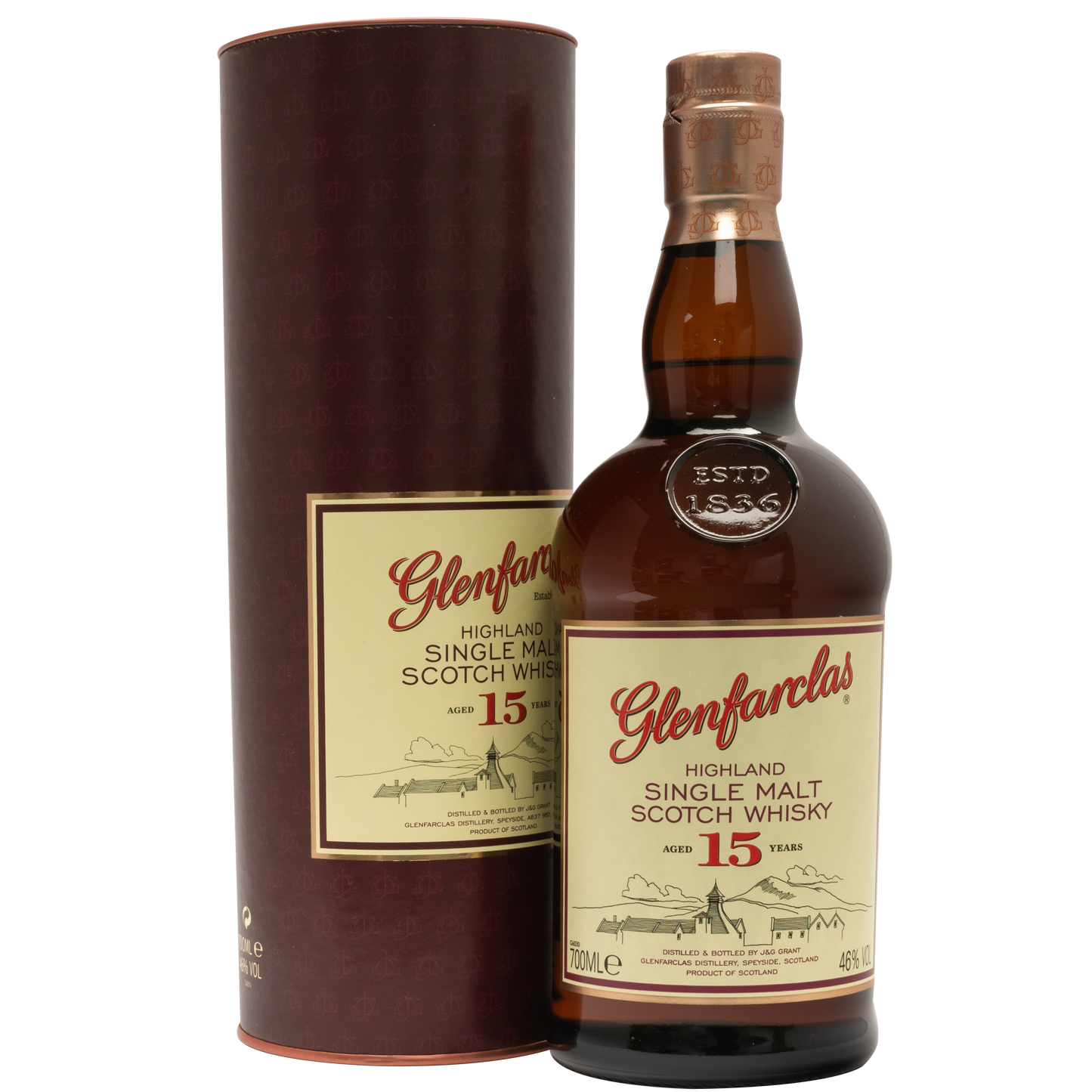 Glenfarclas 15 Year Old - Single Malt Scotch Whisky-Single Malt Scotch Whisky-Fountainhall Wines