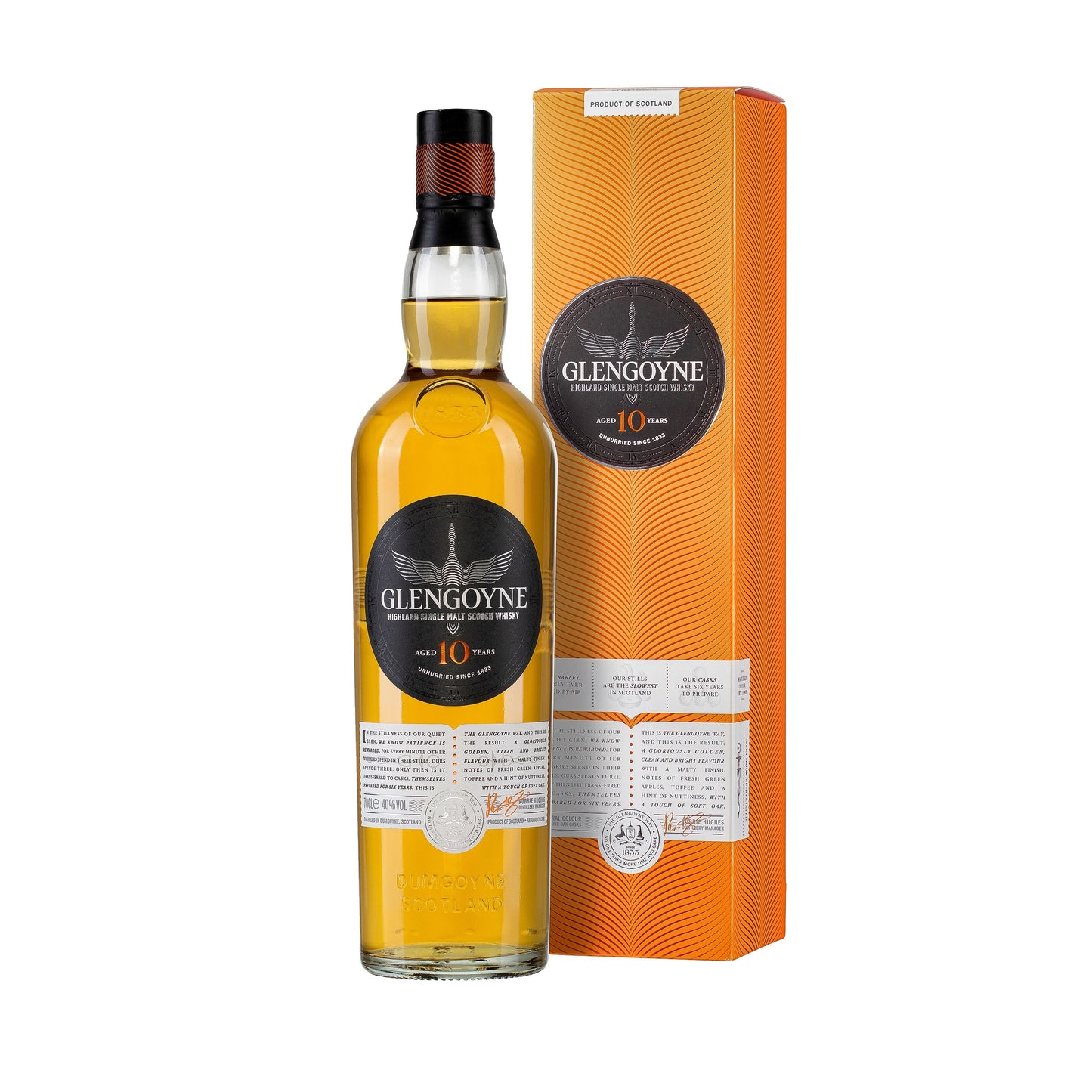 Glengoyne 10 Year Old - Single Malt Scotch Whisky-Single Malt Scotch Whisky-Fountainhall Wines