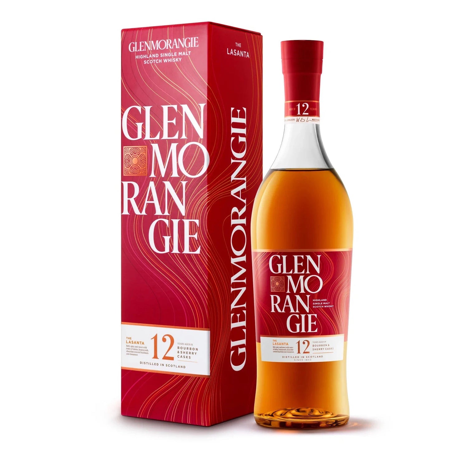 Glenmorangie The Lasanta 12 Year Old - Sherry Cask Finish - Single Malt Scotch Whisky-Single Malt Scotch Whisky-Fountainhall Wines