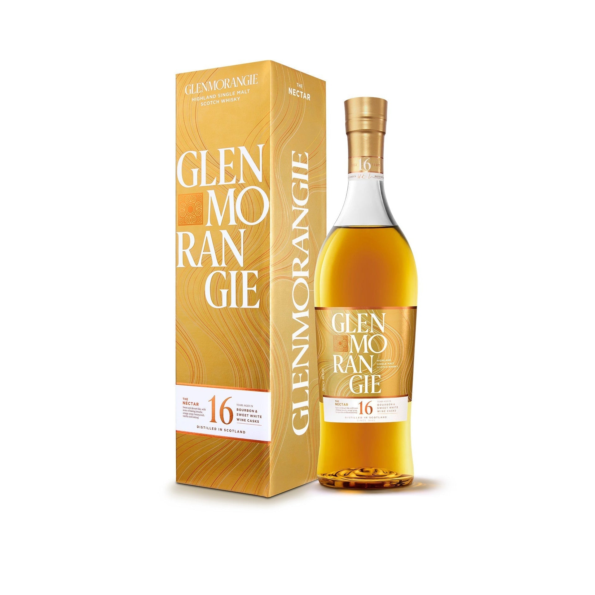 Glenmorangie The Nectar 16 Year Old - Bourbon & Sweet White Wine Casks - Single Malt Scotch Whisky-Single Malt Scotch Whisky-Fountainhall Wines