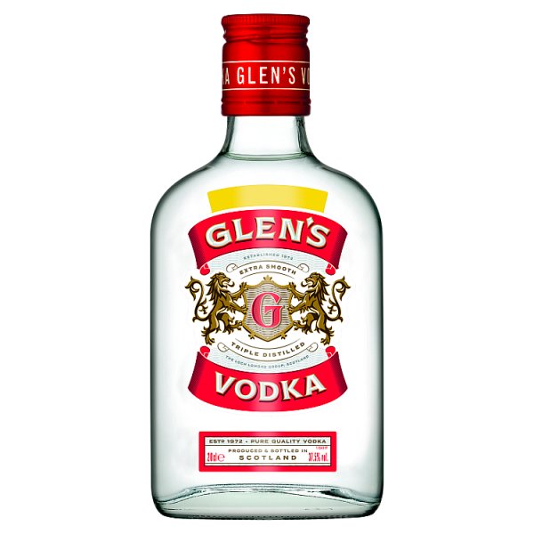 Glen's Vodka 20cl (Price Marked £5.79)-Vodka-Fountainhall Wines